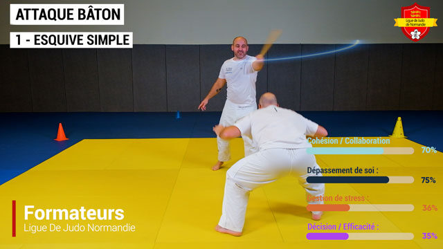 11 - Attaque bâton